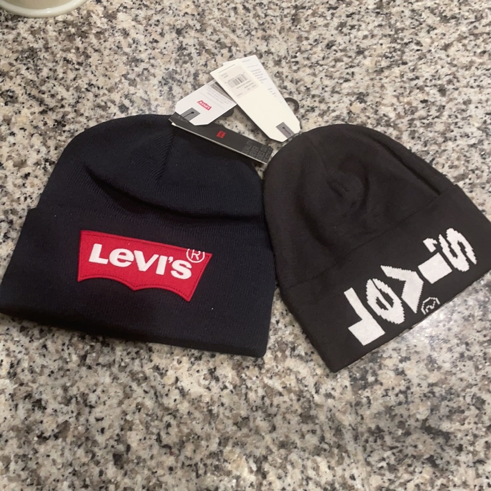 2 Levi’s Beanies for $26